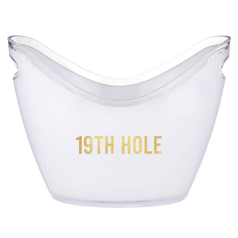 Golf 19th Hole Beverage Bucket & Cups
