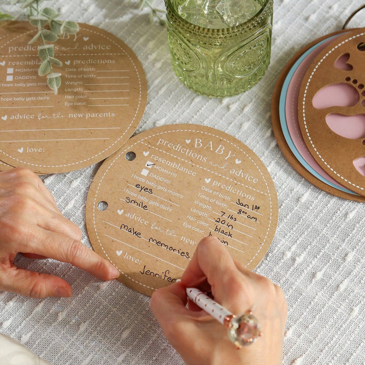 Baby Shower Keepsake Book