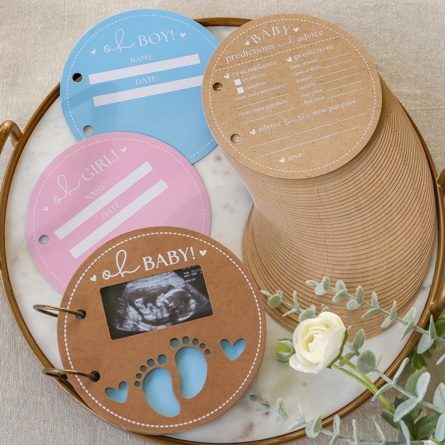 Baby Shower Keepsake Book