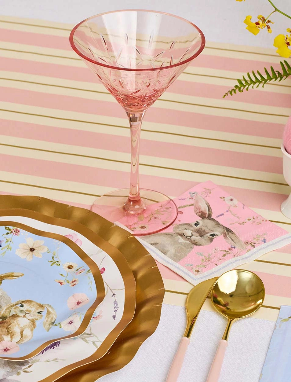 Classic Easter Tablescape