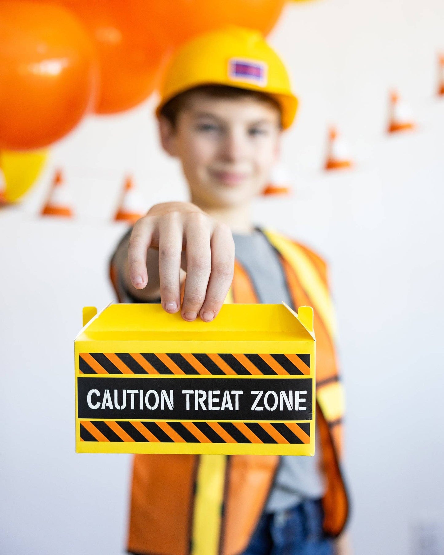 Construction Party Decor Box