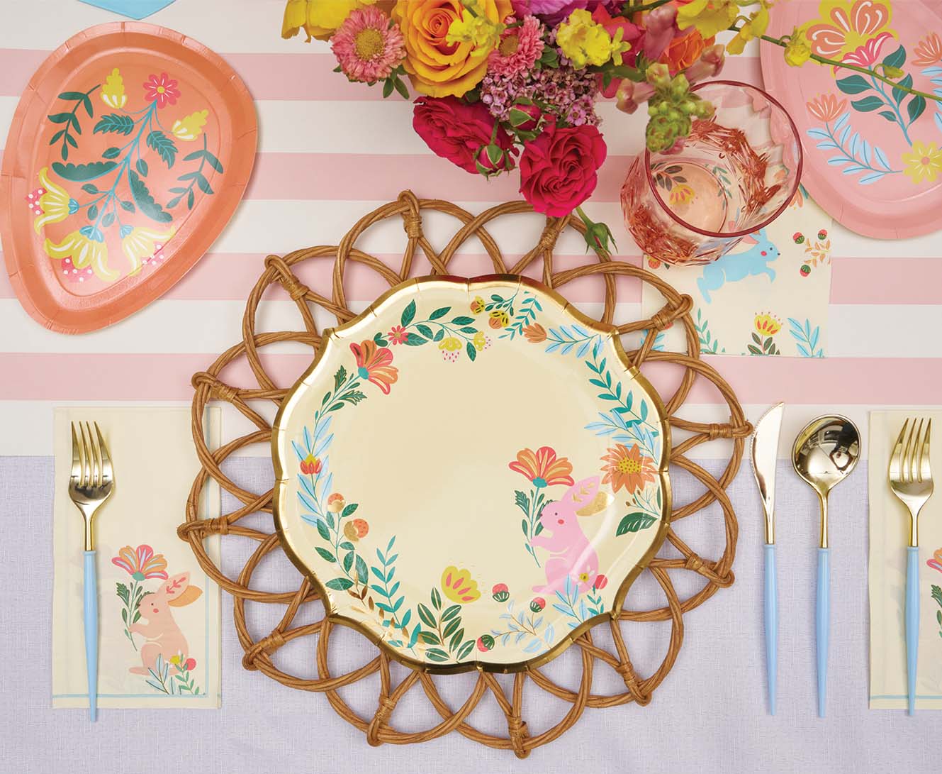 Folklore Easter Tablescape