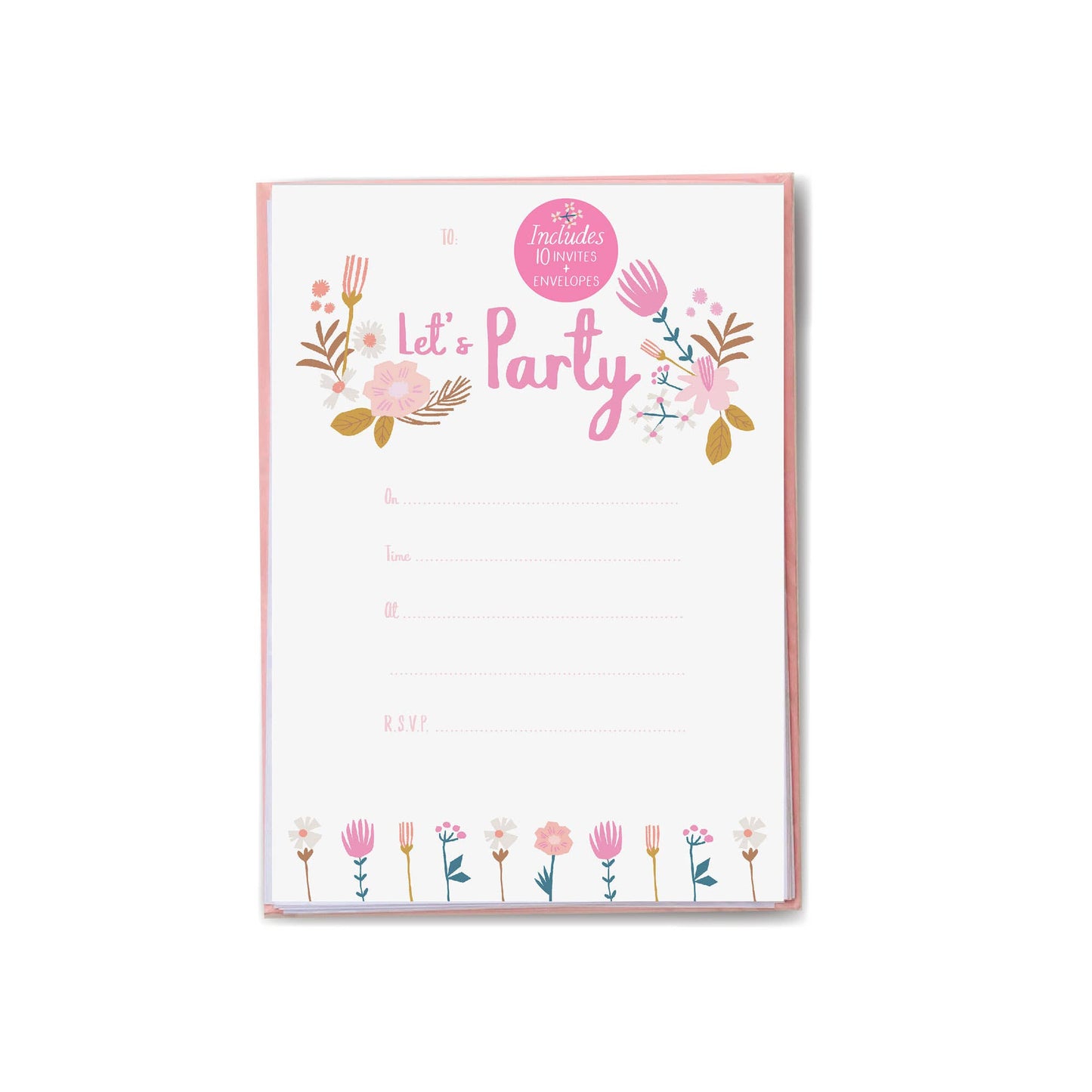 Garden Party Party Invitations