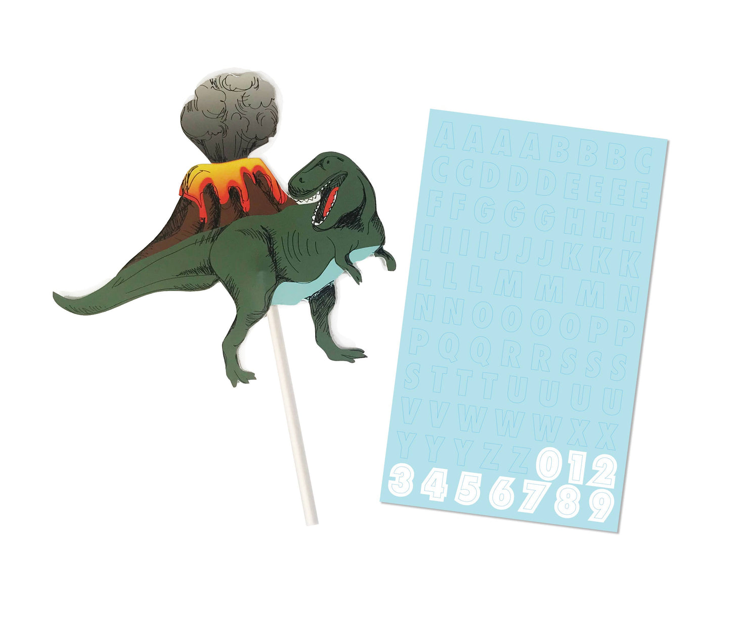 Dino-Rawr Party Scape