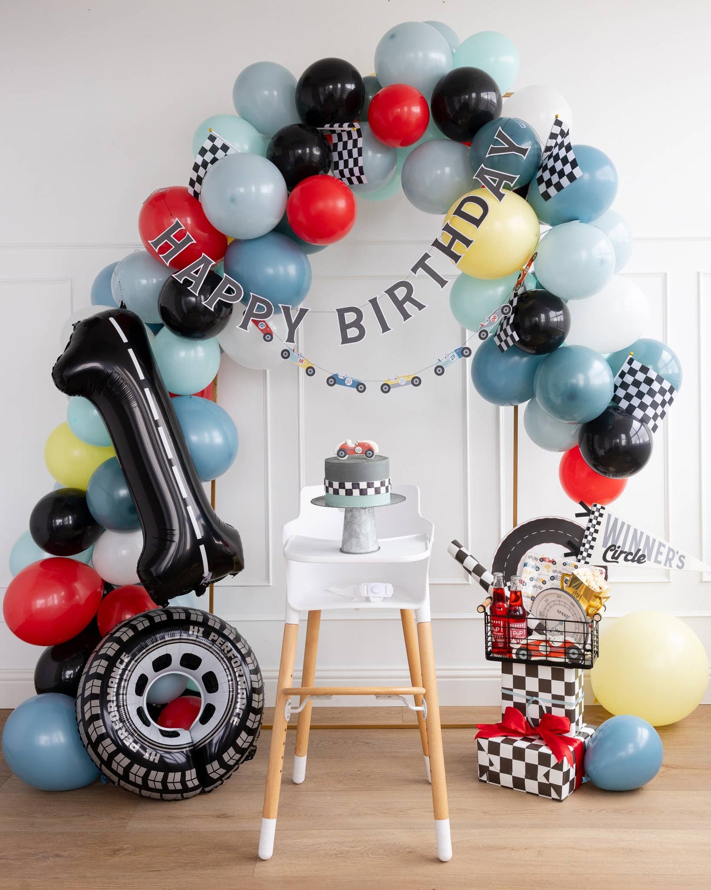Winner's Circle Racecar Party Kit