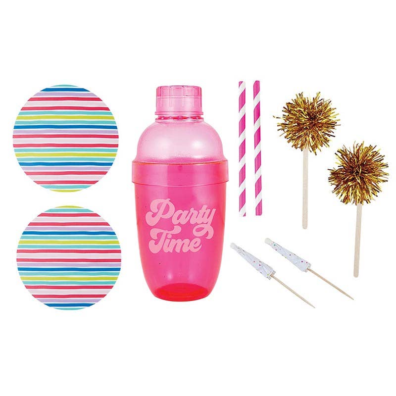 Party Time Cocktail To-Go Shaker Set