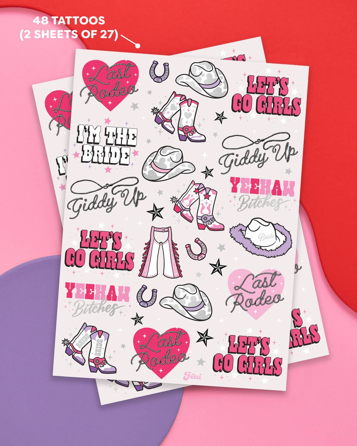 Let's Go Girls Western Bachelorette Kit