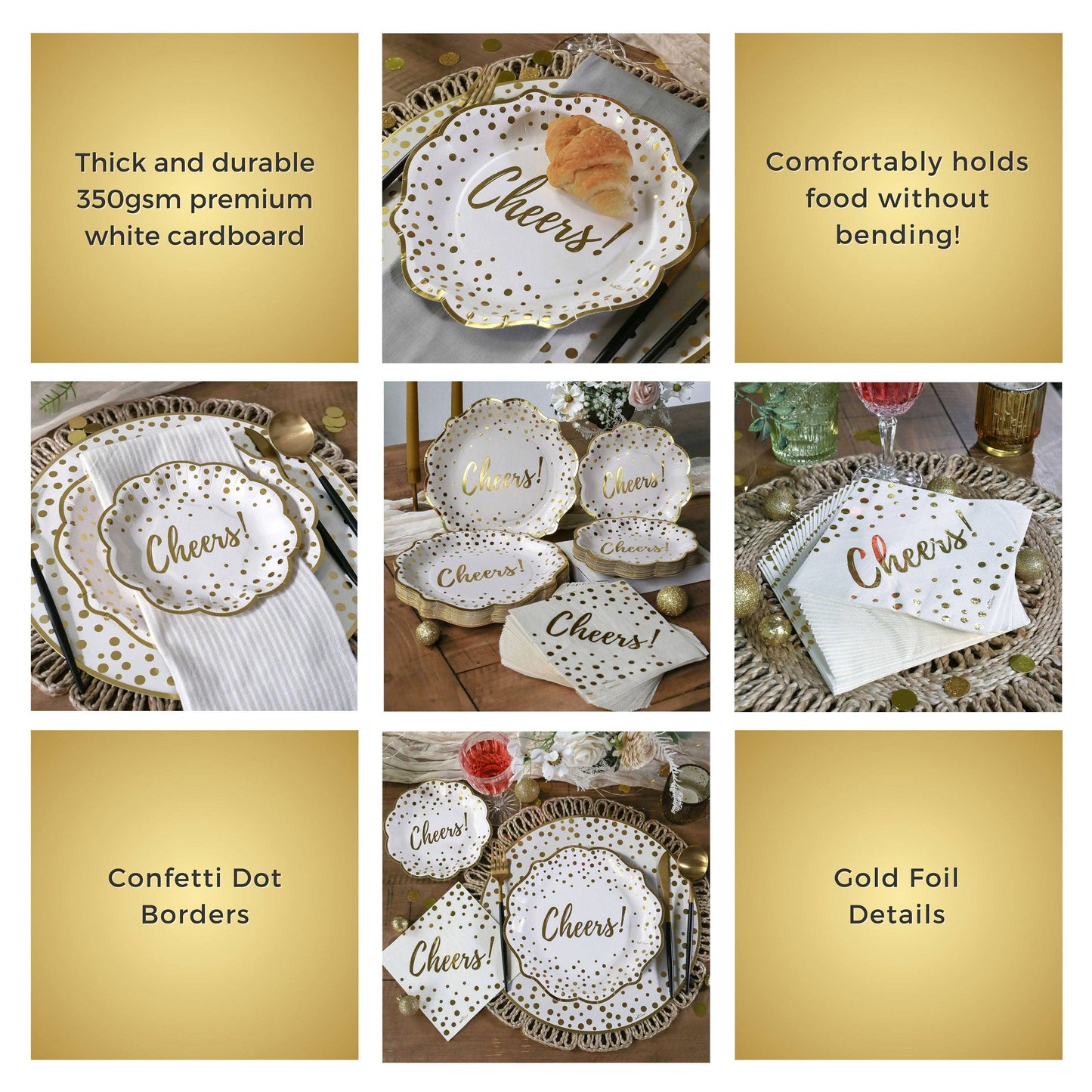 Cheers Celebration Tableware Set