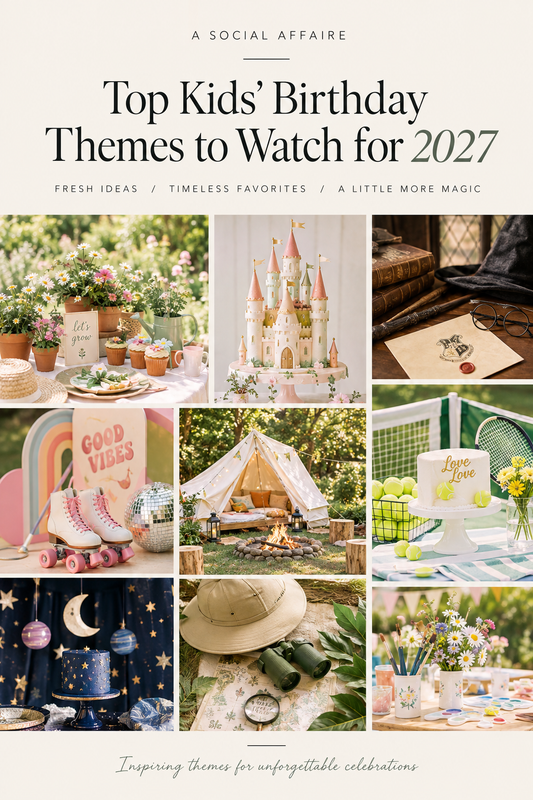 Top Kids' Birthday Themes in 2027