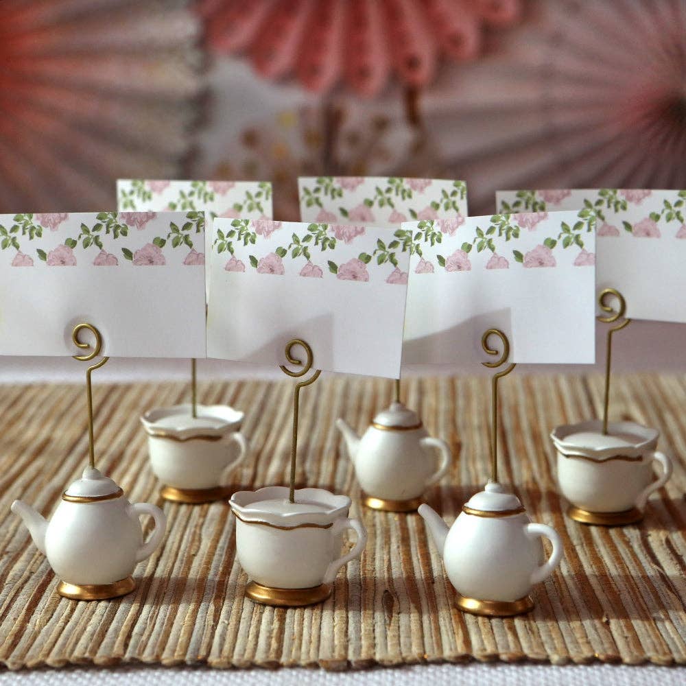 Tea Time Place Card Holders