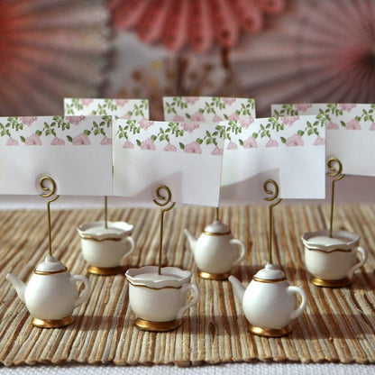 Tea Time Place Card Holders