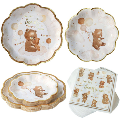 We Can Bearly Wait Baby Tablescape