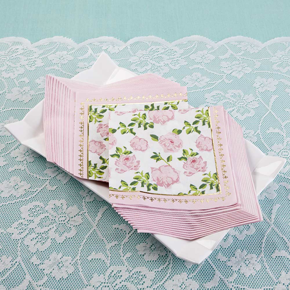 Pink Floral Tea Party Set