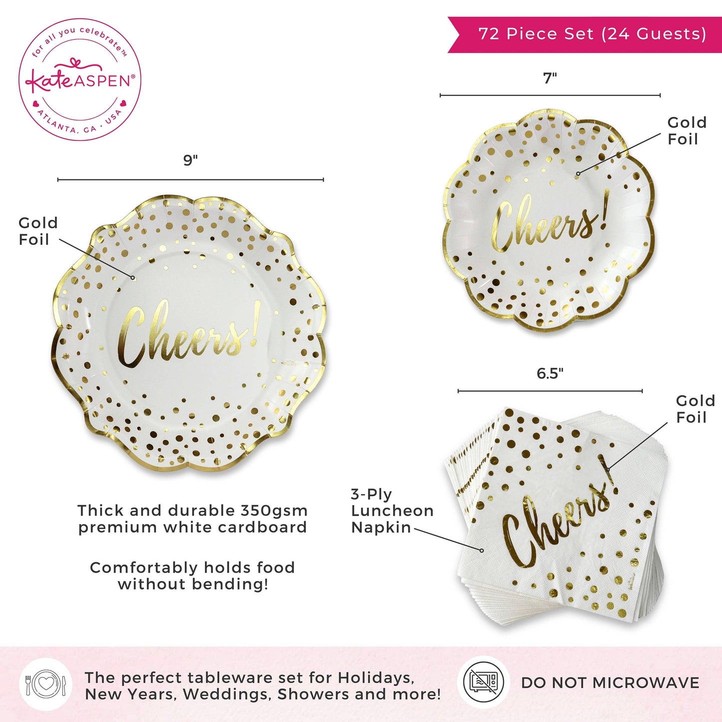 Cheers Celebration Tableware Set
