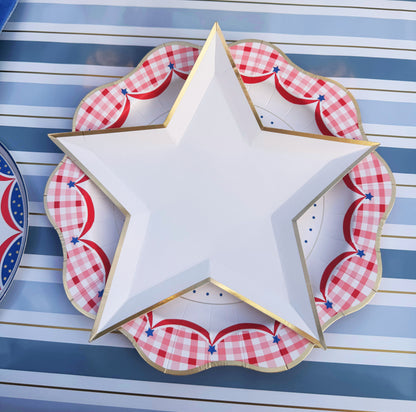 A Classic American 4th Tablescape
