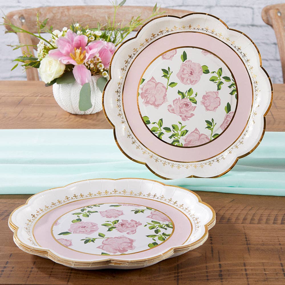 Pink Floral Tea Party Set