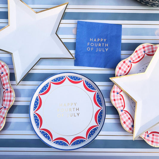 A Classic American 4th Tablescape