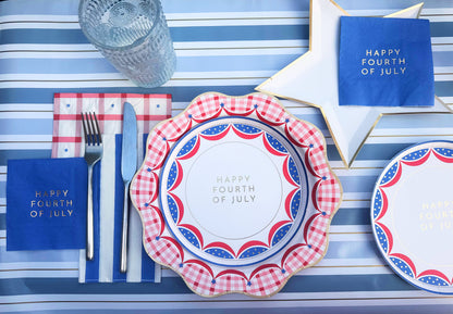 A Classic American 4th Tablescape