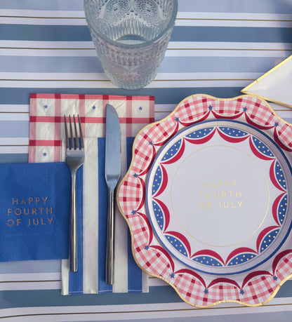 A Classic American 4th Tablescape