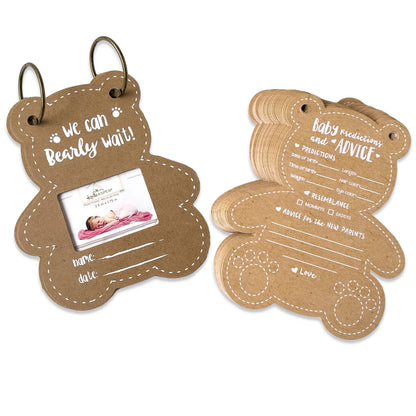 Baby Bear Shower Keepsake Book