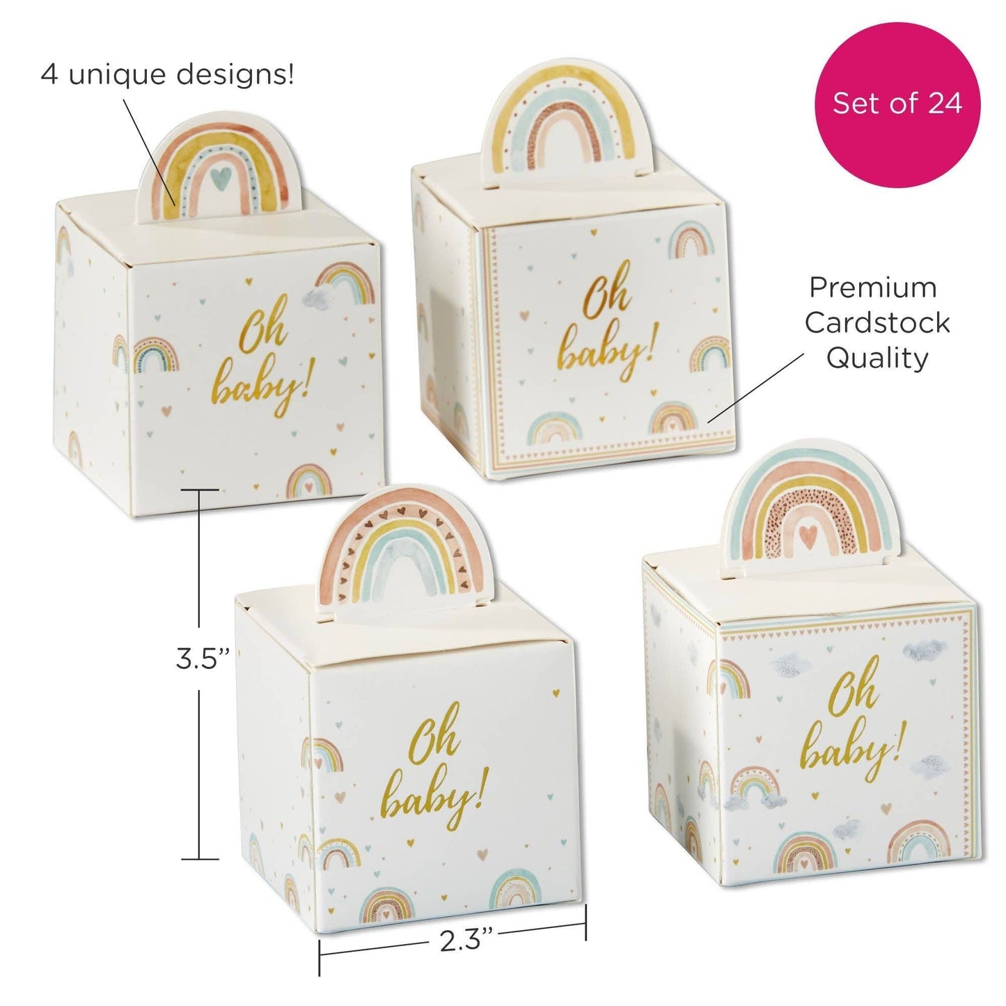 Boho Rainbow Baby Shower