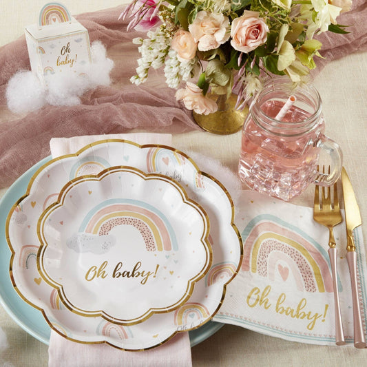 Boho Rainbow Baby Shower