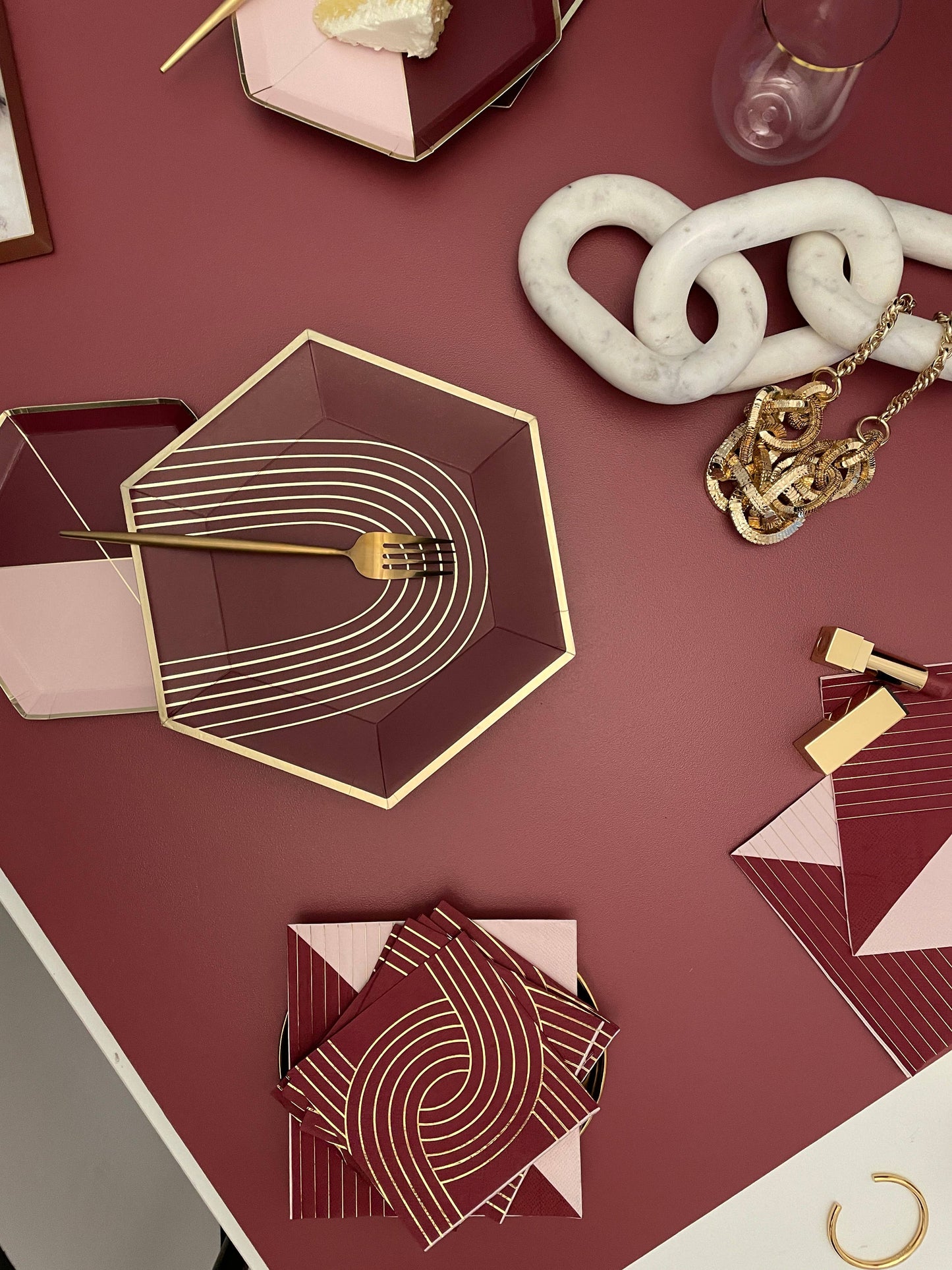 Bordeaux Tasting Tablescape