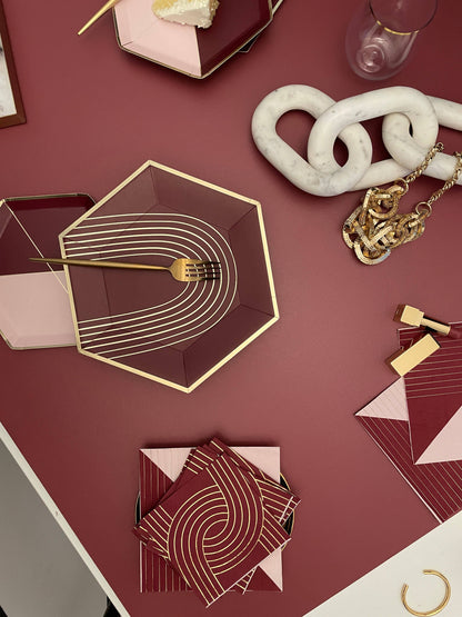 Bordeaux Tasting Tablescape