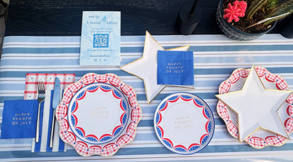 A Classic American 4th Tablescape
