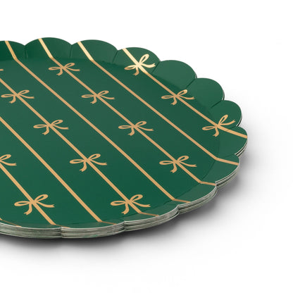 Tied with a Bow Christmas Tablescape