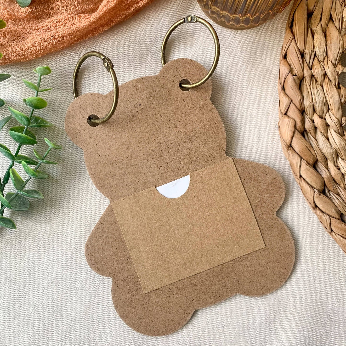 Baby Bear Shower Keepsake Book