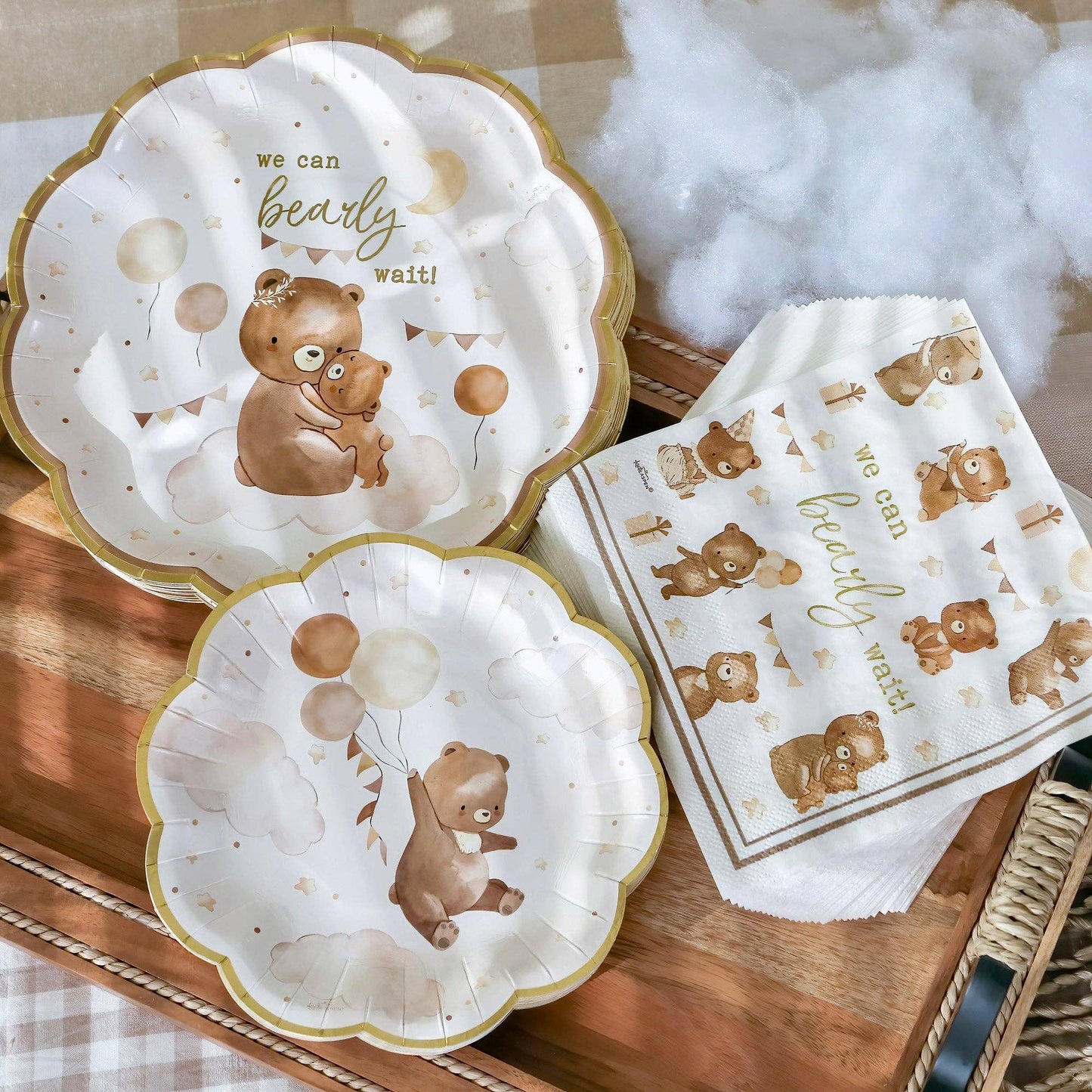 We Can Bearly Wait Baby Tablescape