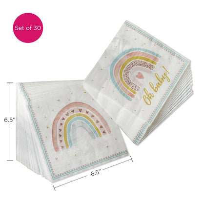 Boho Rainbow Baby Shower