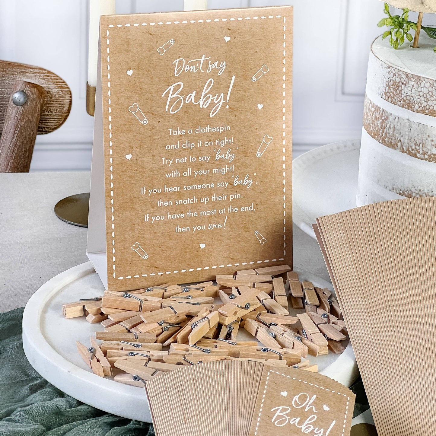 Ultimate Baby Shower Game Set