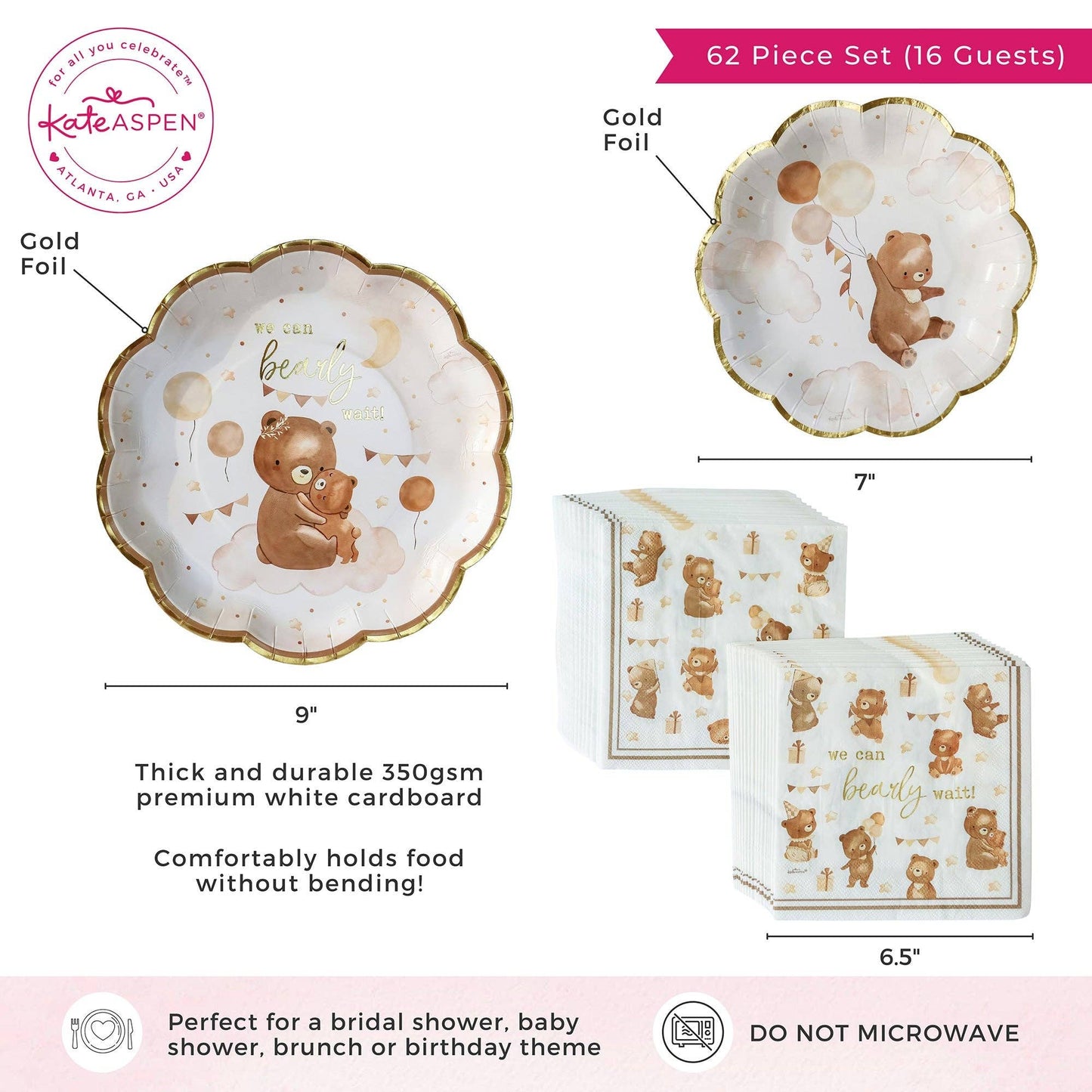 We Can Bearly Wait Baby Tablescape