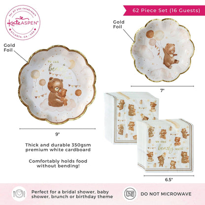 We Can Bearly Wait Baby Tablescape