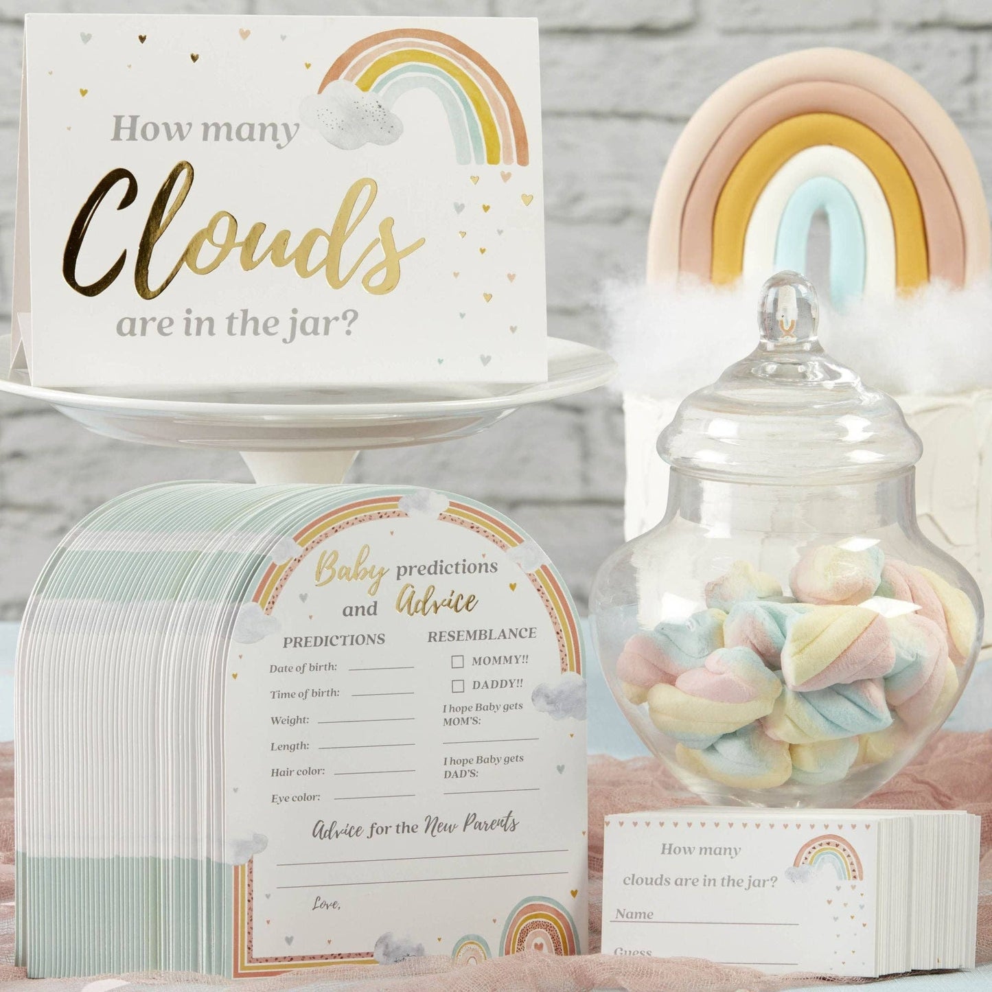 Boho Rainbow Baby Shower