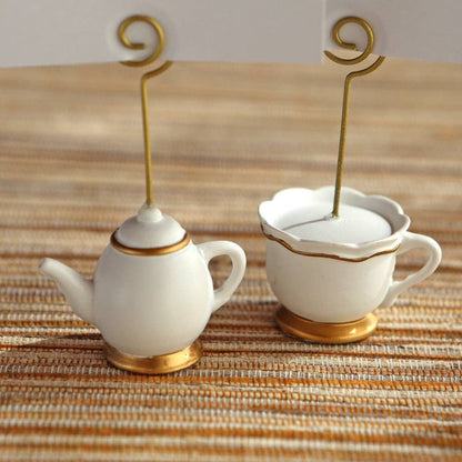 Tea Time Place Card Holders