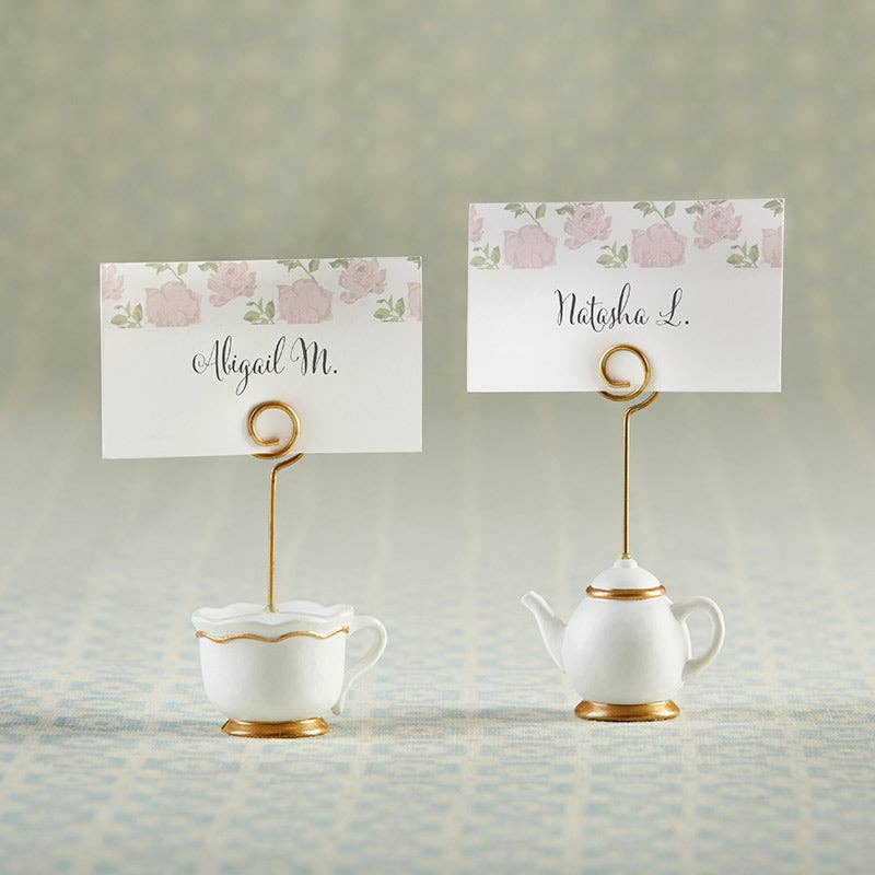 Tea Time Place Card Holders