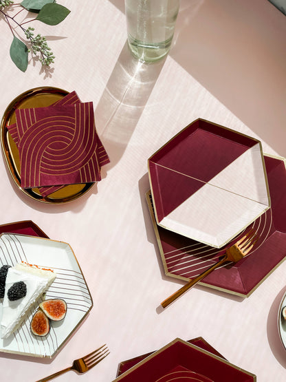 Bordeaux Tasting Tablescape