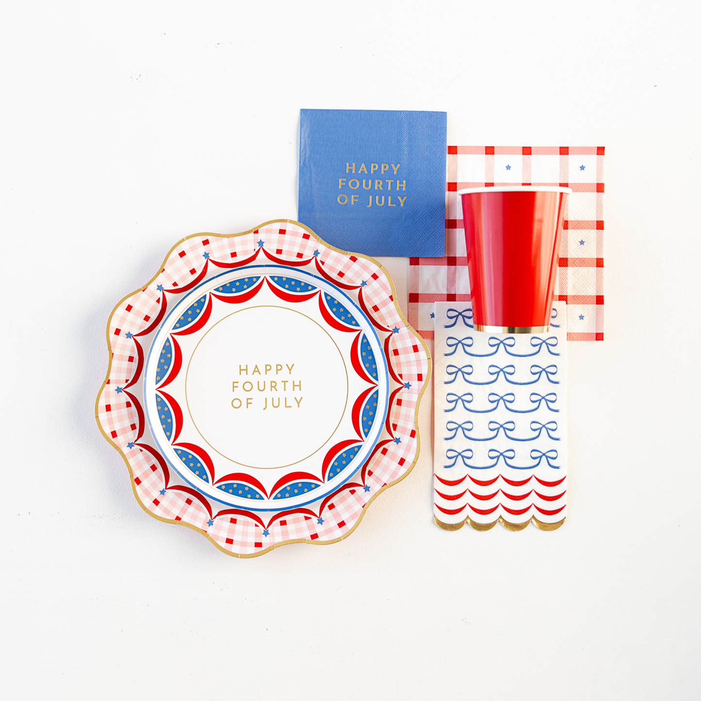 A Classic American 4th Tablescape