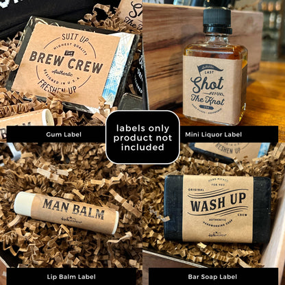Brew Crew Groomsman Gift Box Kit