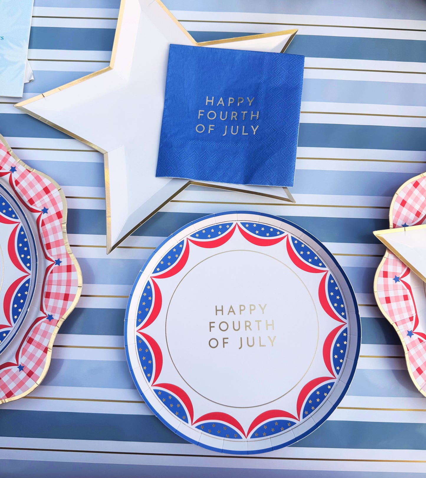 A Classic American 4th Tablescape