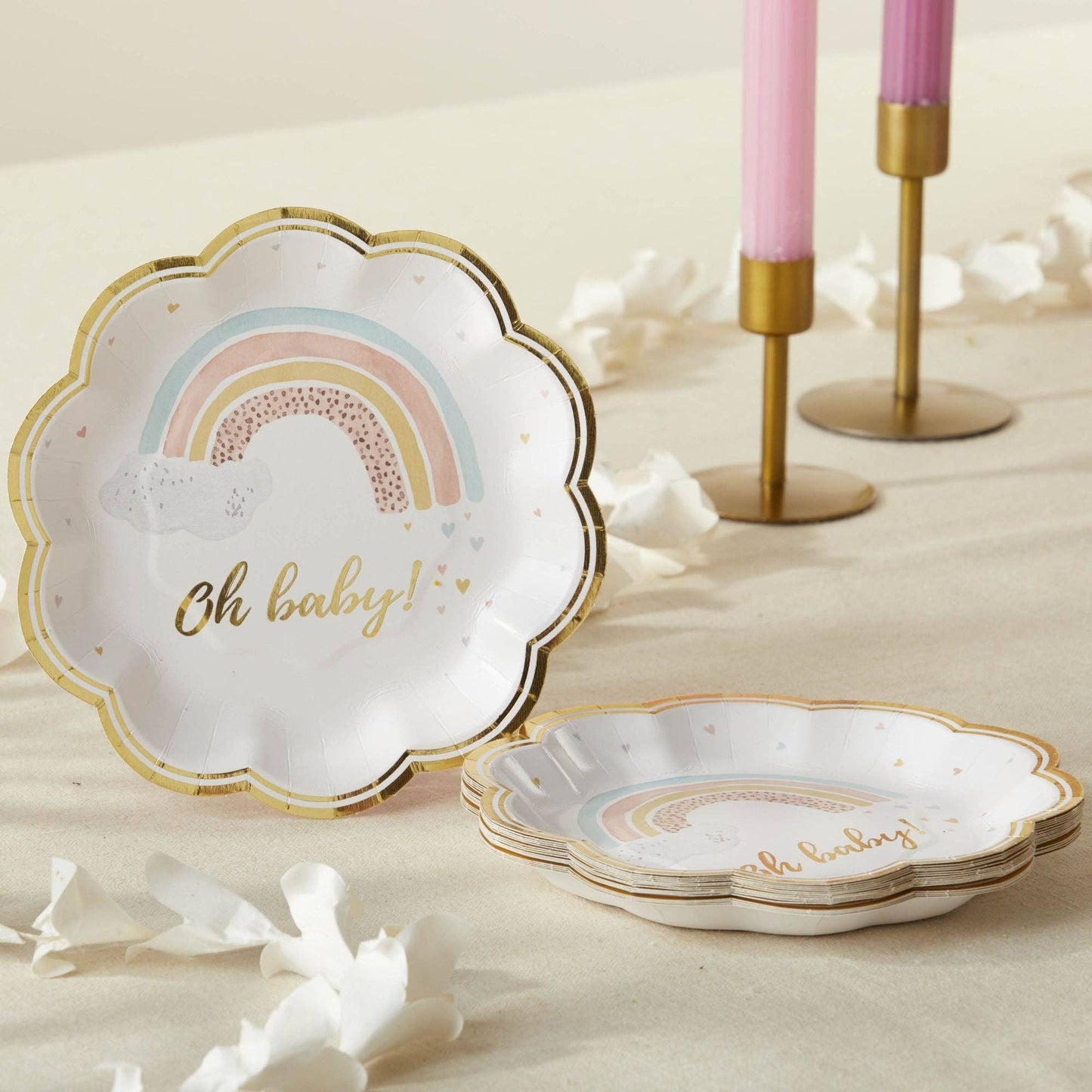 Boho Rainbow Baby Shower