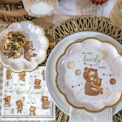 We Can Bearly Wait Baby Tablescape